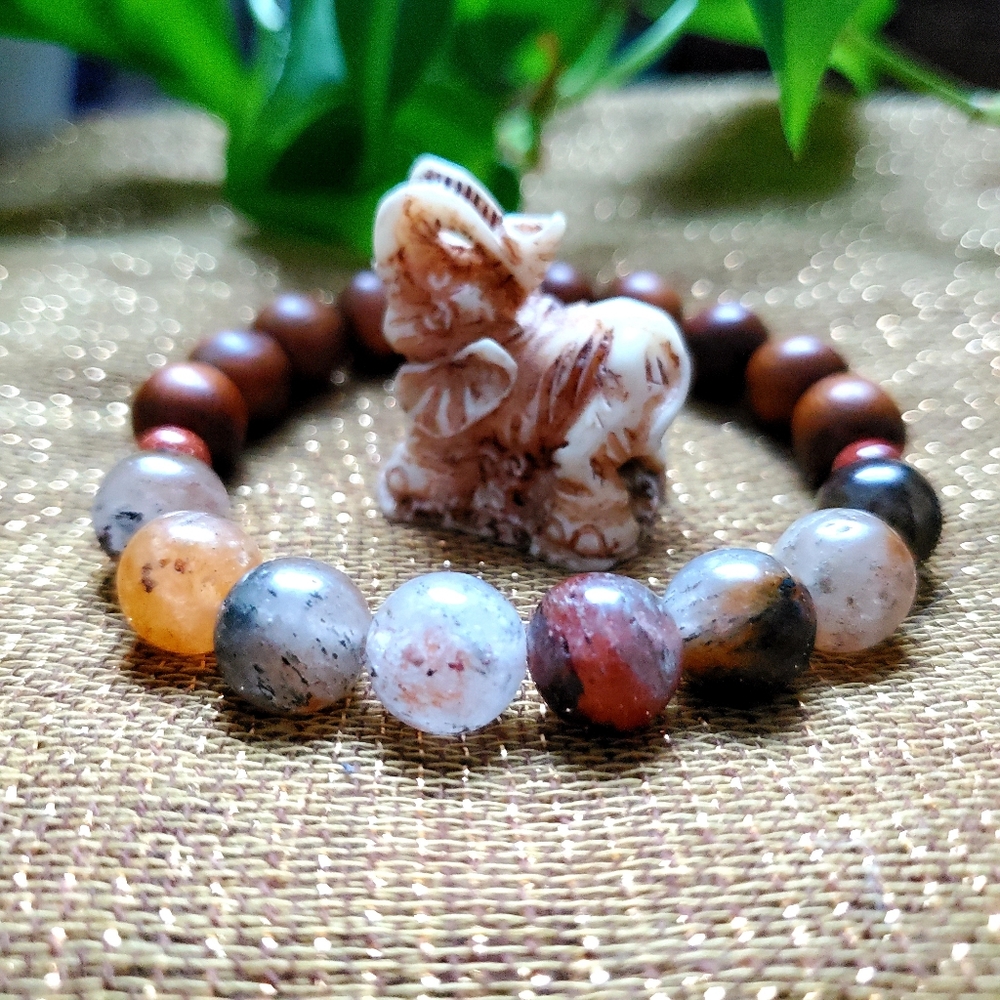 Garden Quartz Diffuser Bracelet